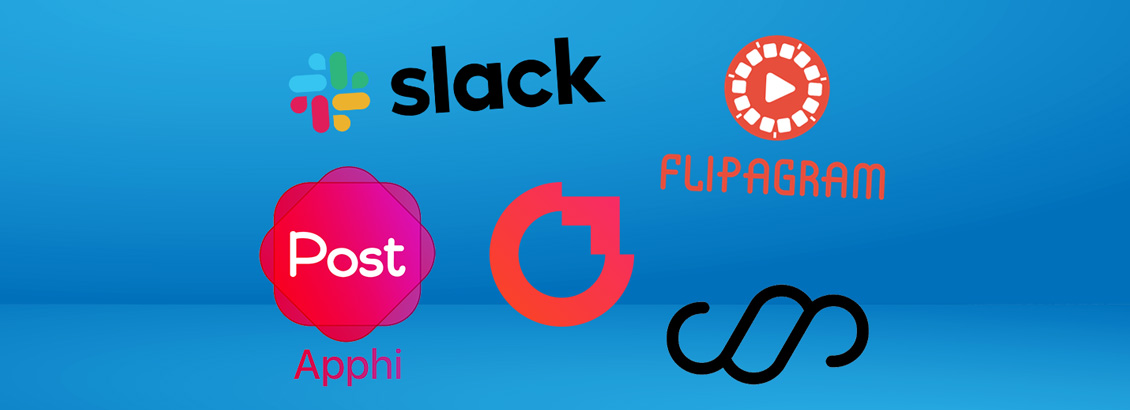 Composicin con Logos de las Mejores Apps para Redes de 2020